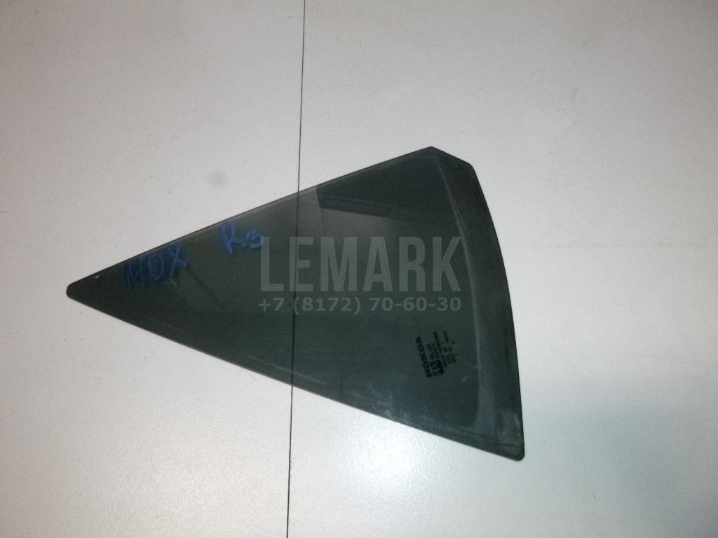 Стекло двери задней правой (форточка)