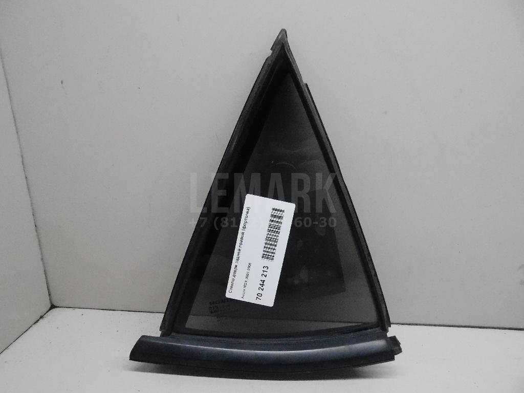 Стекло двери задней правой (форточка)