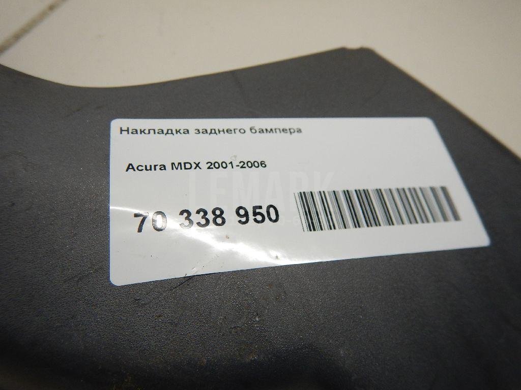 Накладка заднего бампера правая