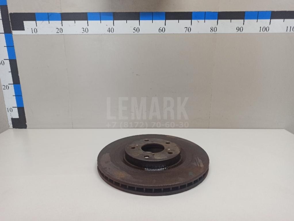 Диск тормозной передний вентилируемый