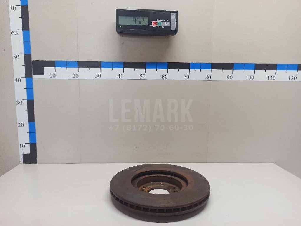 Диск тормозной передний вентилируемый