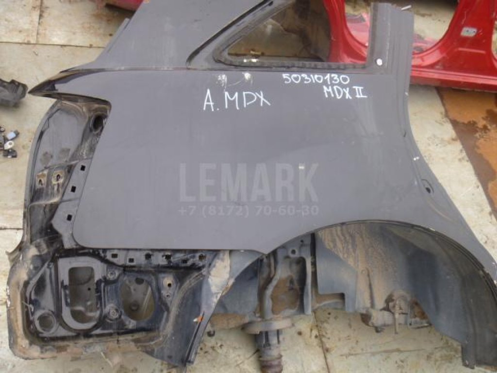 Порог со стойкой правый