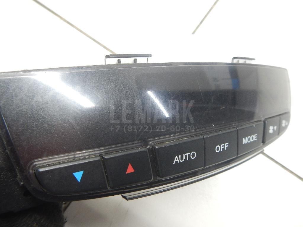 Блок управления климатической установкой