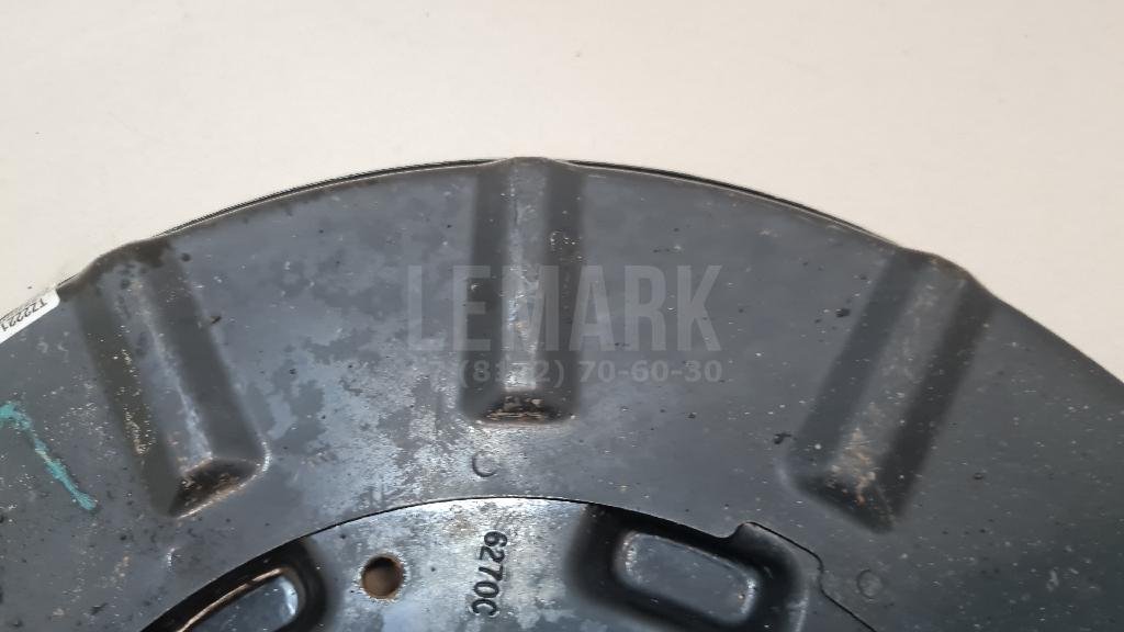 Щит опорный задний левый