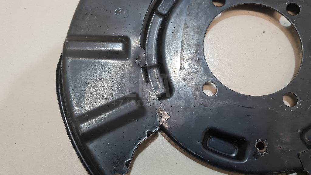 Щит опорный задний левый