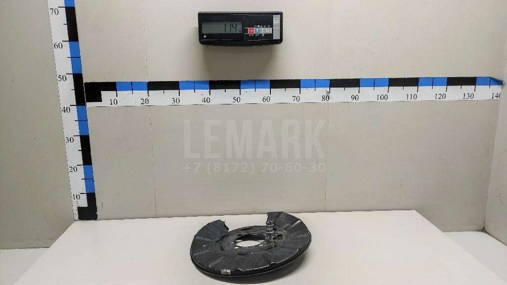 Щит опорный задний правый