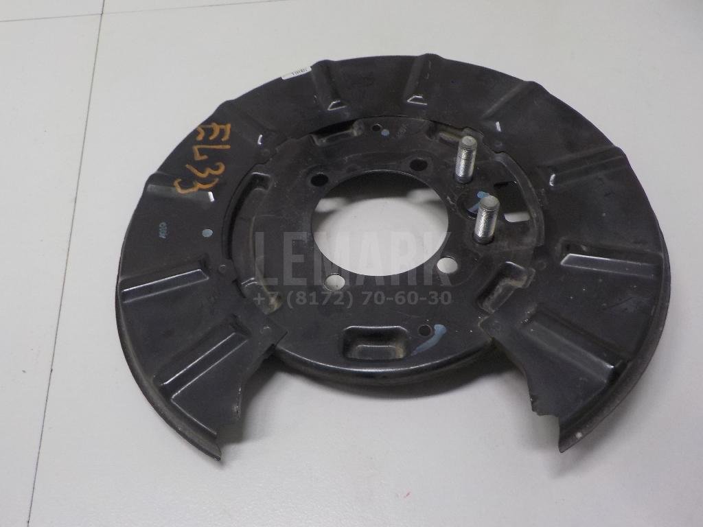 Щит опорный задний левый