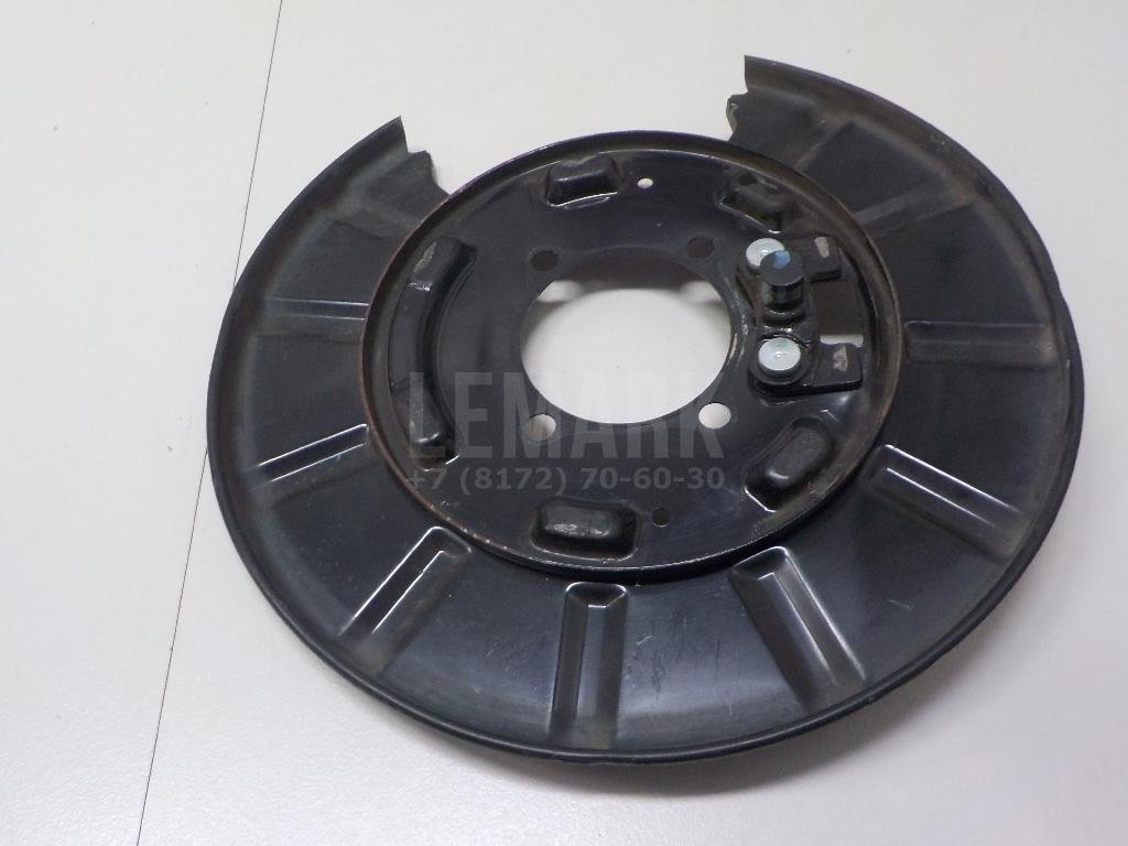 Щит опорный задний левый