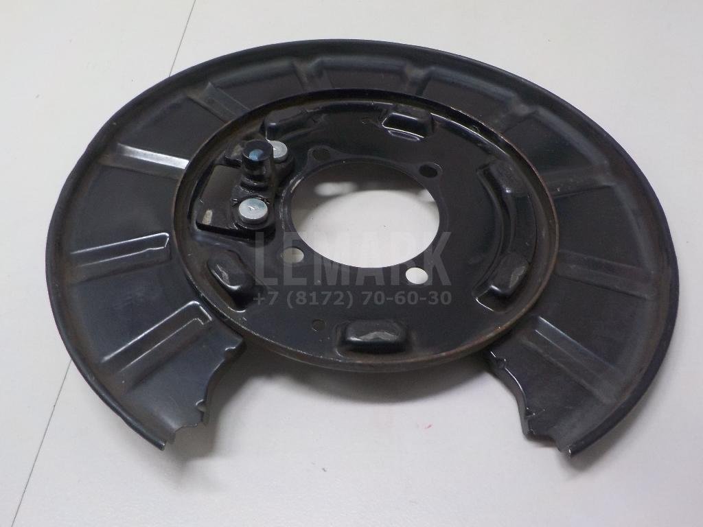 Щит опорный задний левый