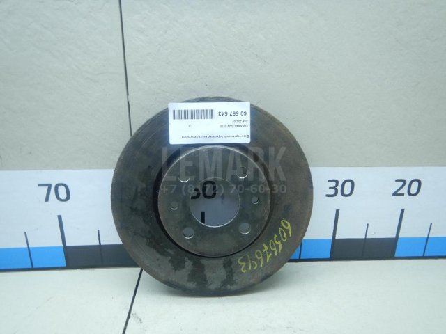 Диск тормозной передний вентилируемый