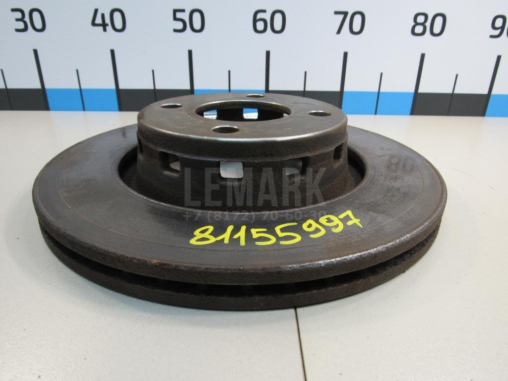 Диск тормозной передний вентилируемый для  Audi A3 [8P1] 2003-2013