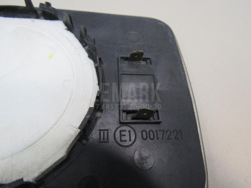 Стекло зеркала электрического левого