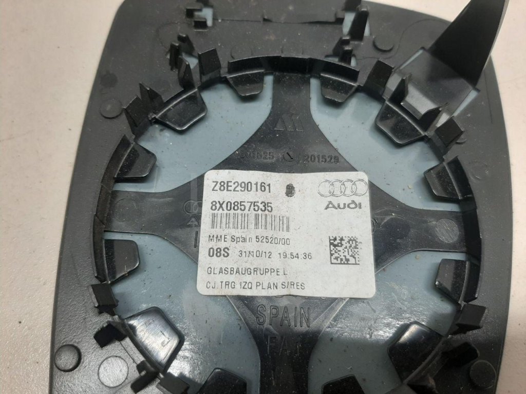 Стекло зеркала электрического левого