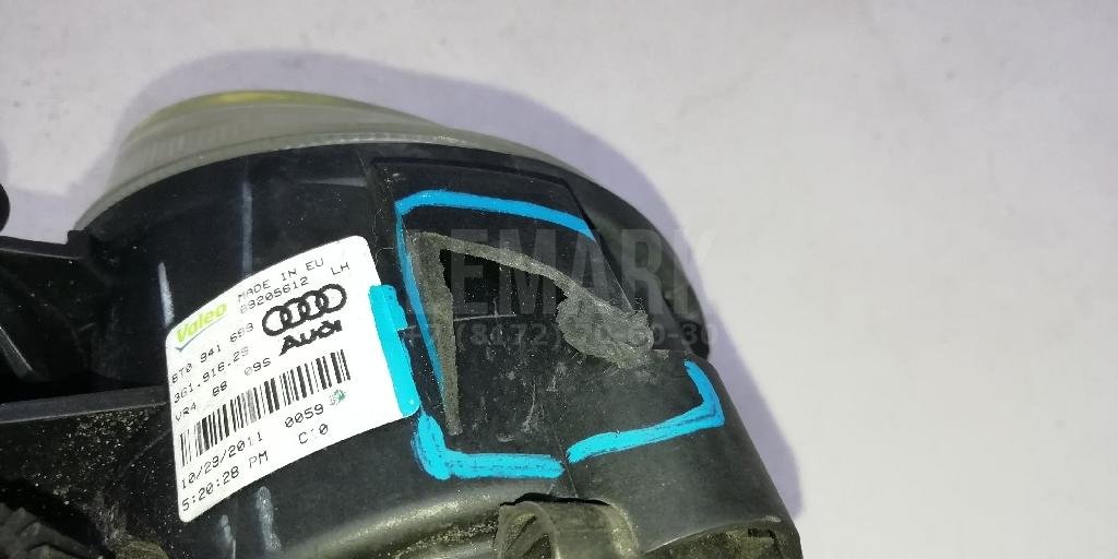 Фара противотуманная левая