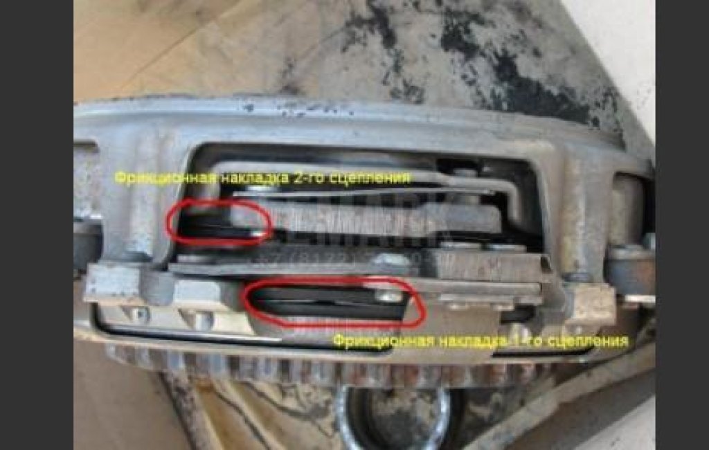 К-кт сцепления (двухдисковое)