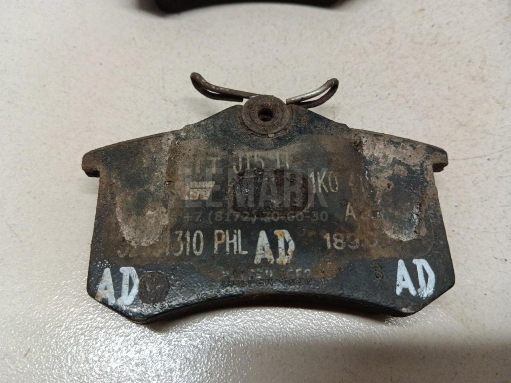 Колодки тормозные задние дисковые к-кт