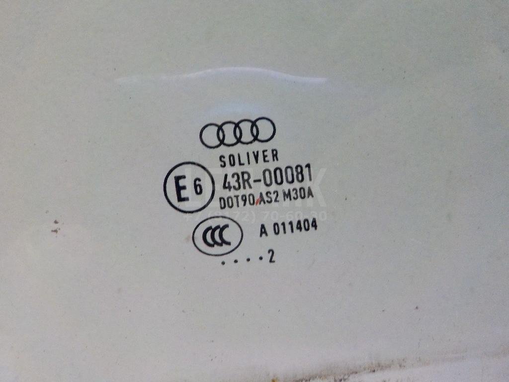 Стекло двери задней левой