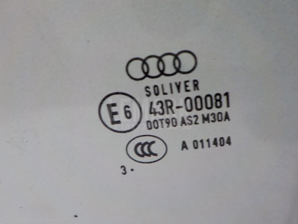 Стекло двери задней левой