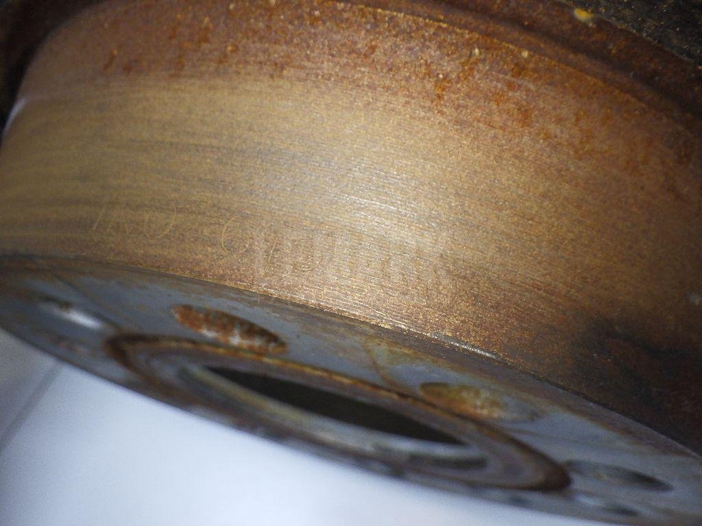 Диск тормозной задний