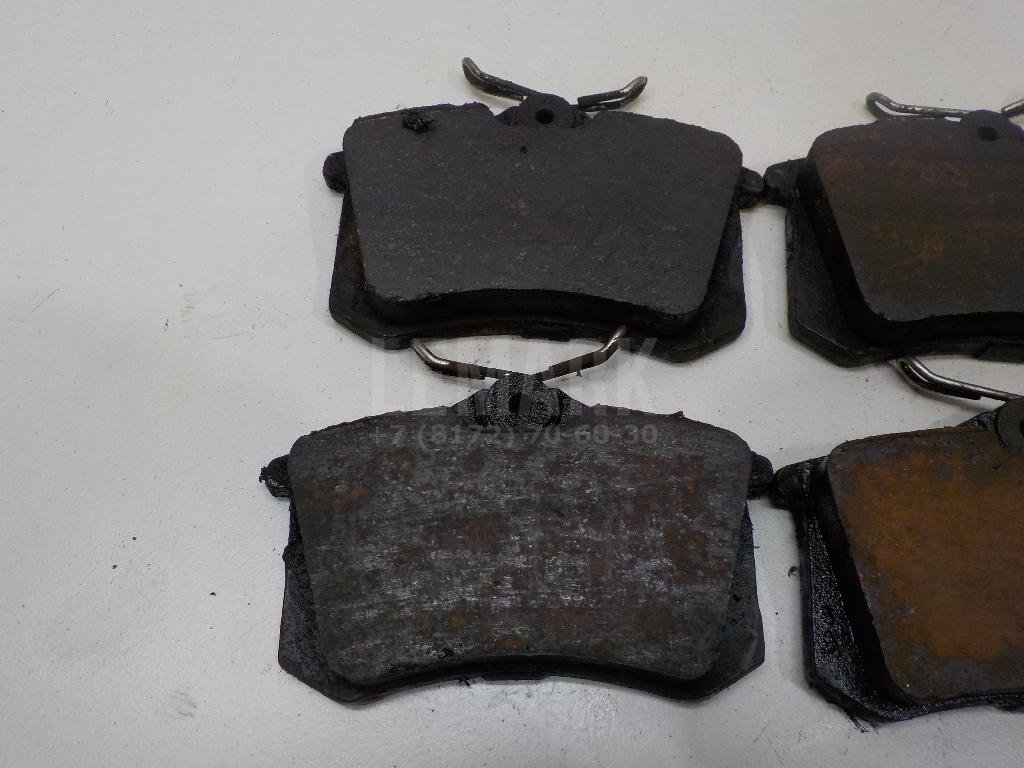 Колодки тормозные задние дисковые к-кт