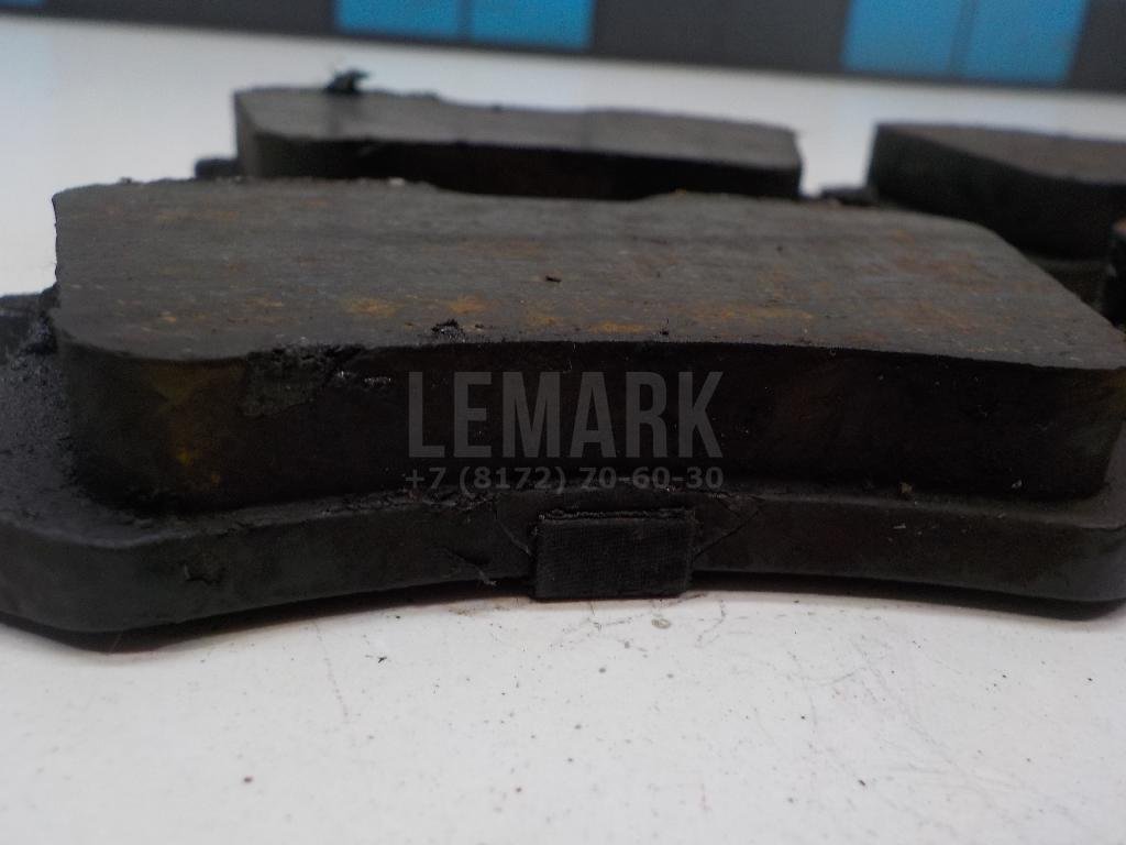 Колодки тормозные задние дисковые к-кт