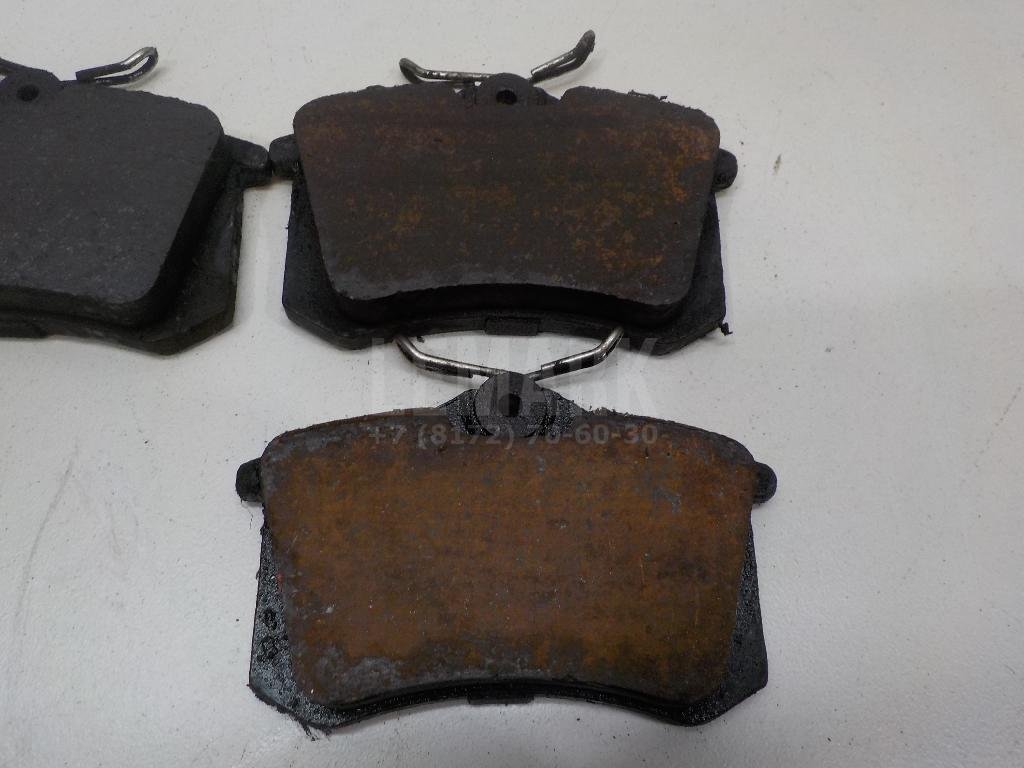 Колодки тормозные задние дисковые к-кт