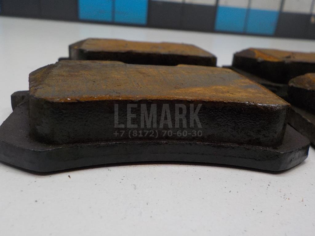 Колодки тормозные задние дисковые к-кт