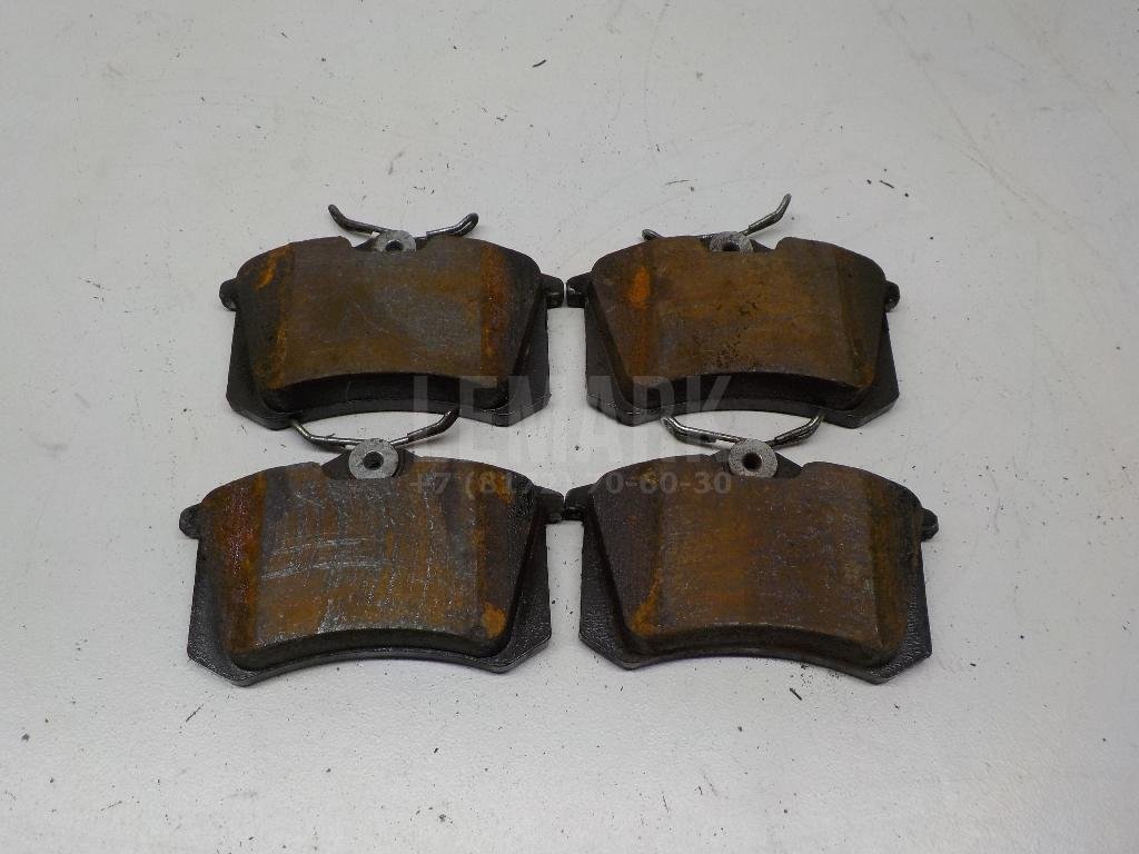 Колодки тормозные задние дисковые к-кт