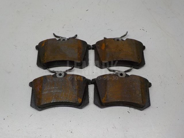 Колодки тормозные задние дисковые к-кт