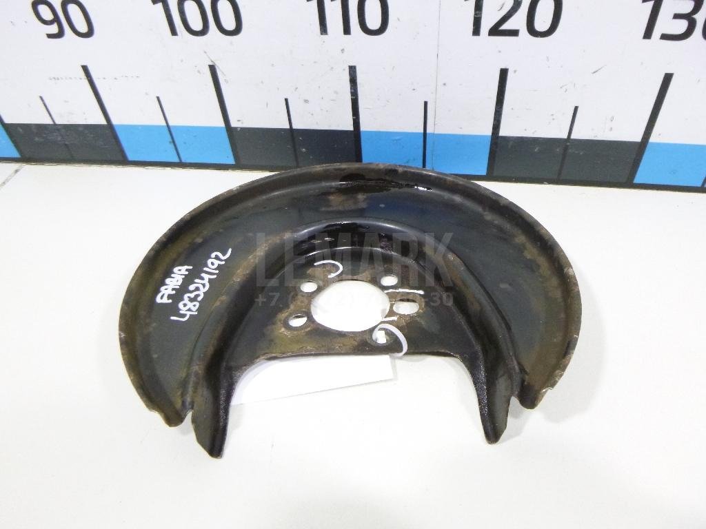 Щит опорный задний левый