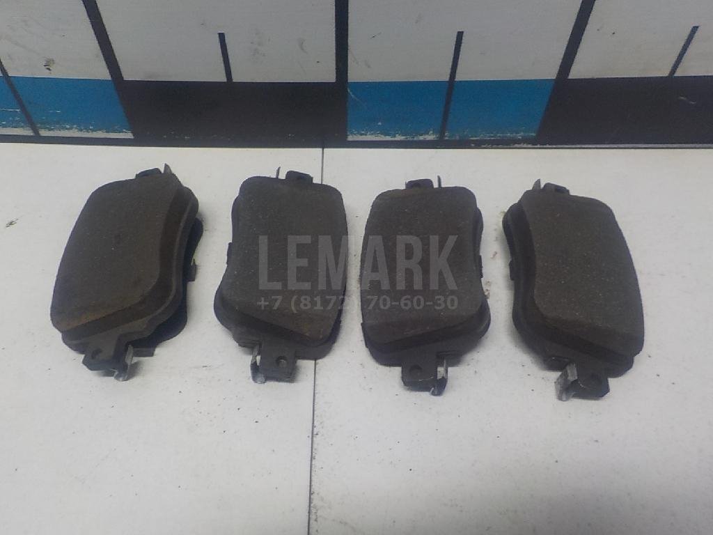 Колодки тормозные задние дисковые к-кт