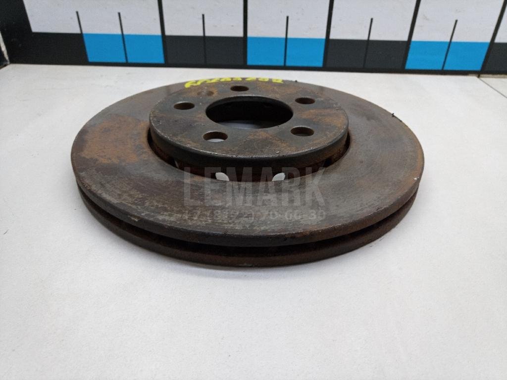 Диск тормозной передний вентилируемый