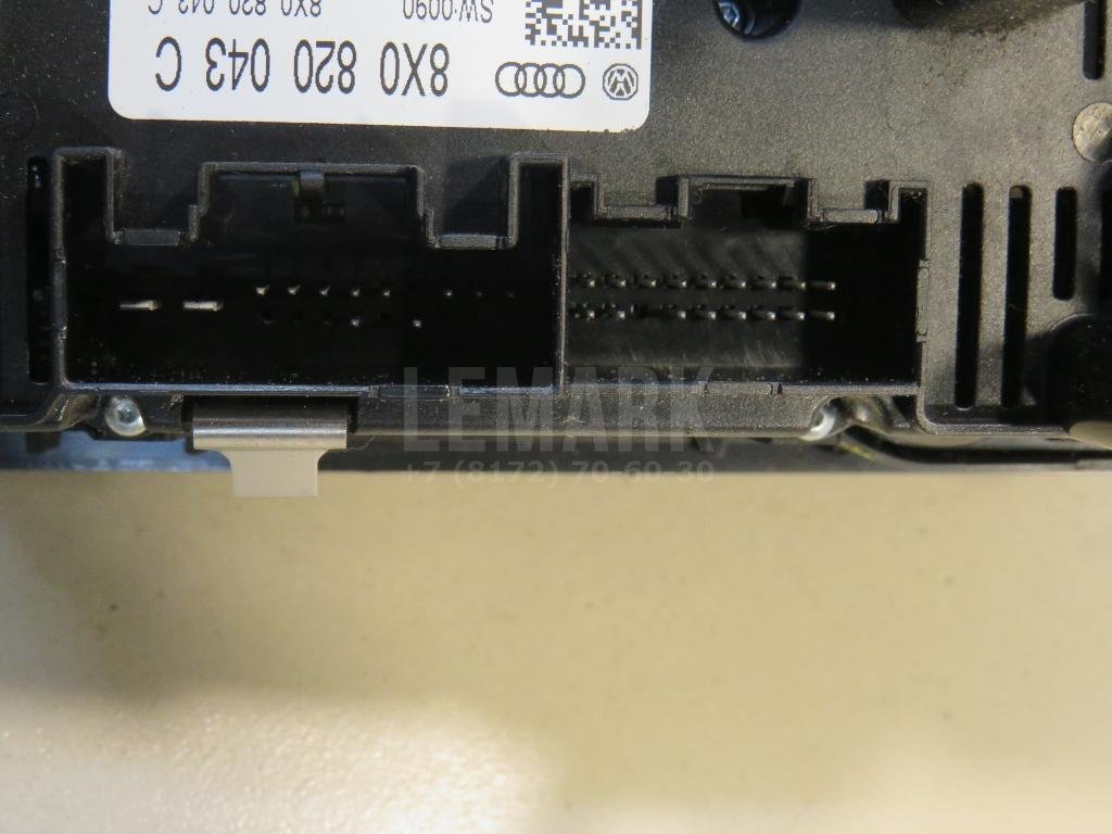 Блок управления климатической установкой