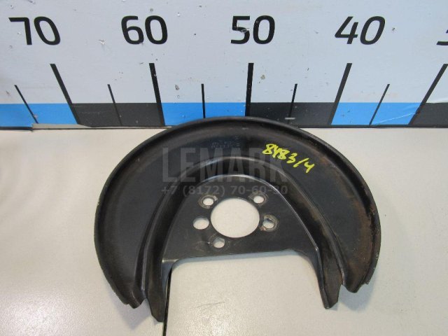 Щит опорный задний правый