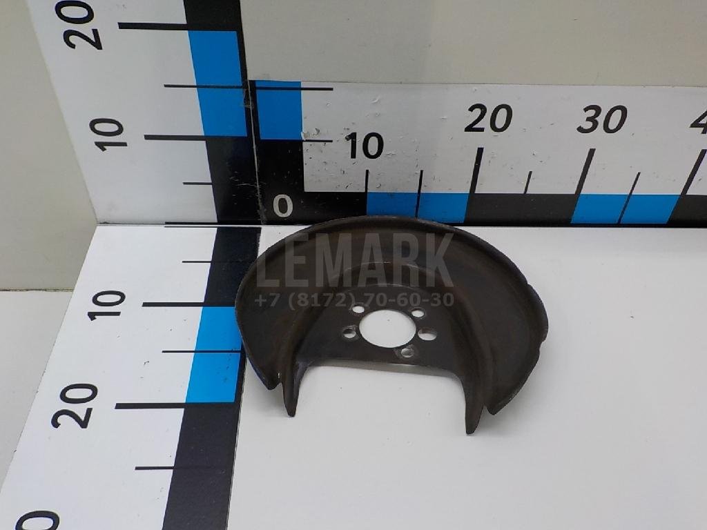 Щит опорный задний левый