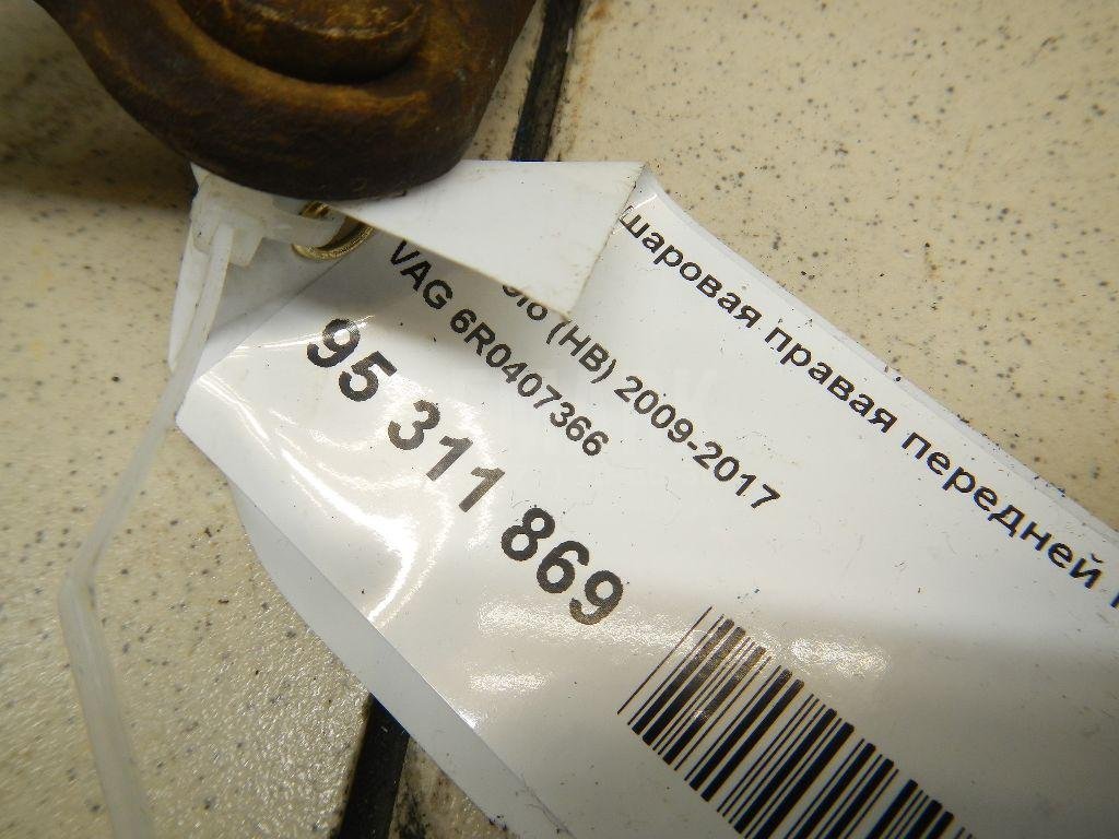 Опора шаровая правая передней подвески