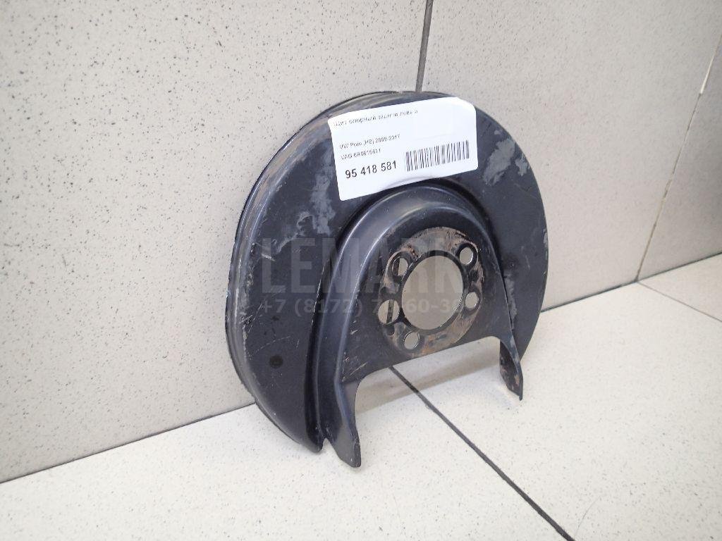 Щит опорный задний левый