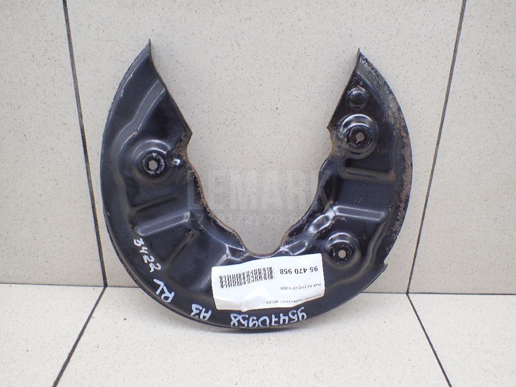 Щит опорный задний левый