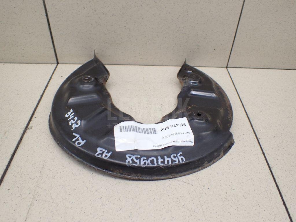 Щит опорный задний левый