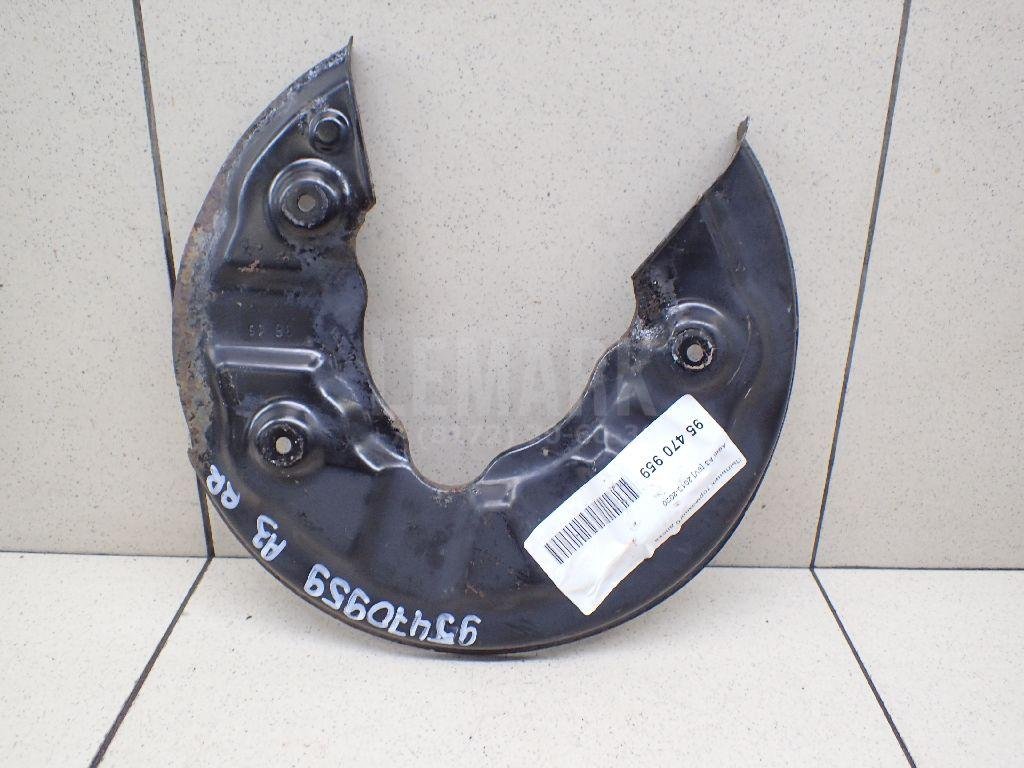 Щит опорный задний правый