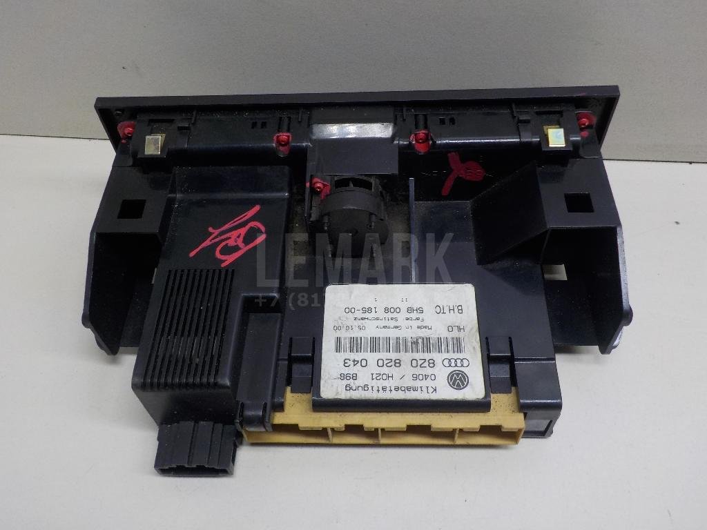 Блок управления климатической установкой