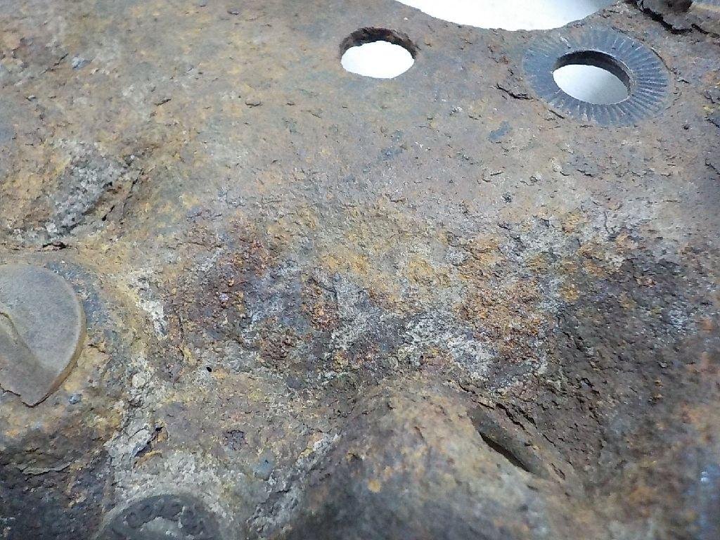 Щит опорный задний левый