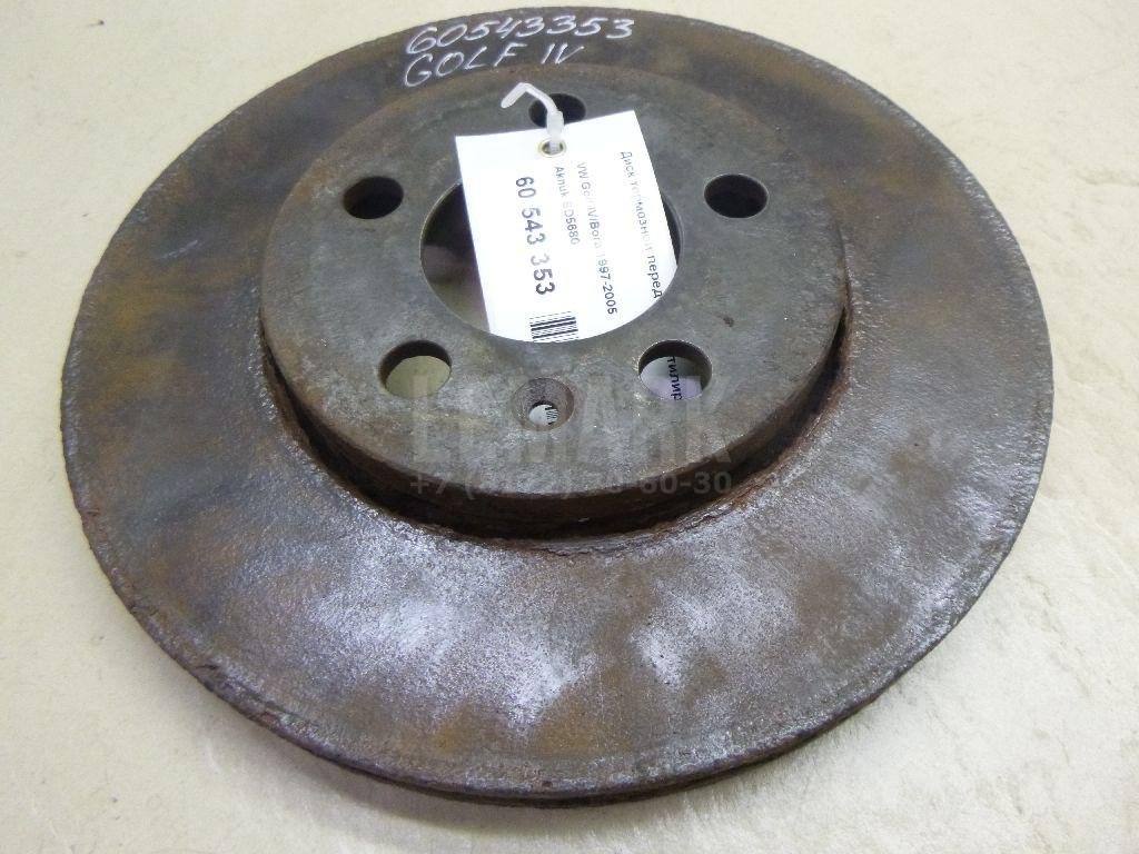 Диск тормозной передний вентилируемый