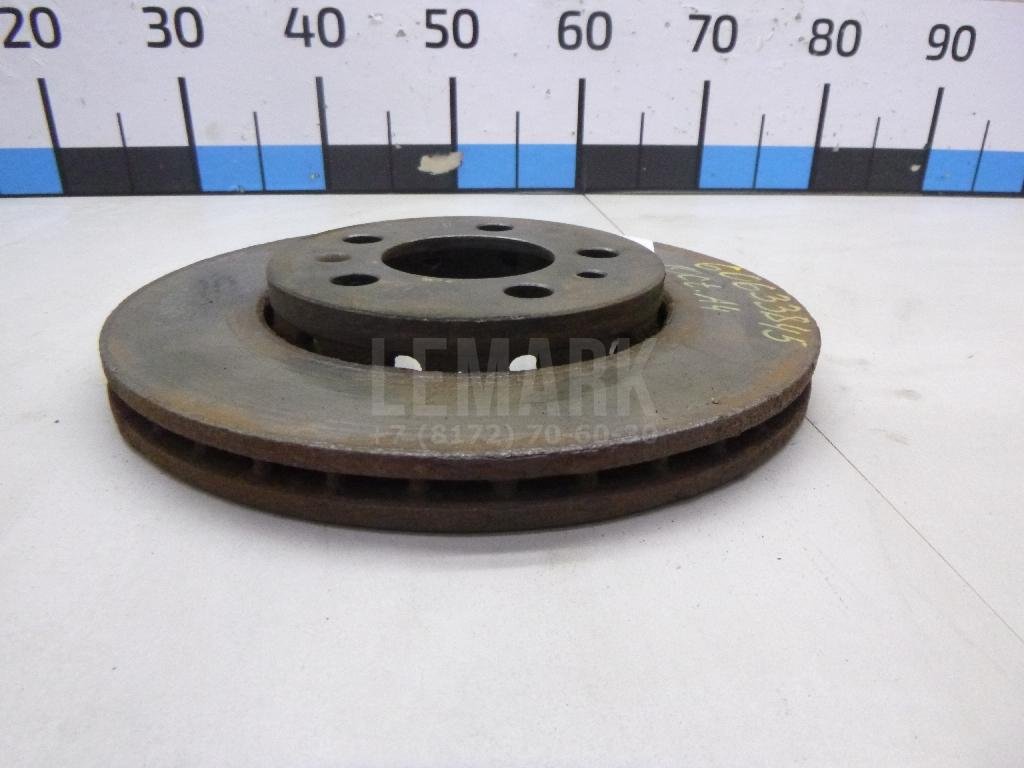 Диск тормозной передний вентилируемый