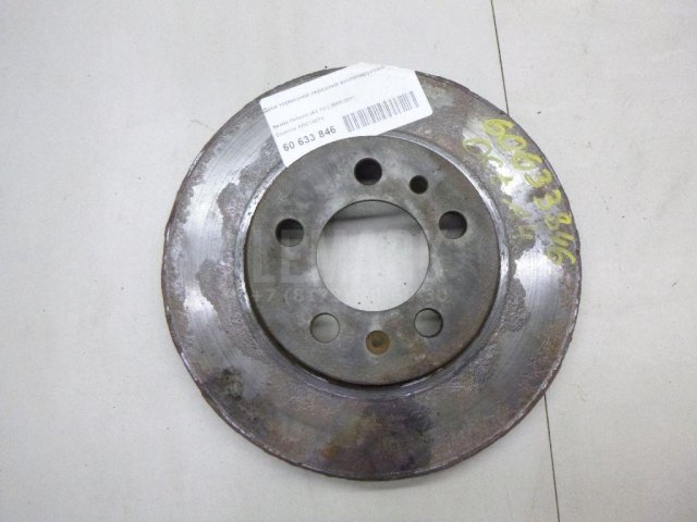 Диск тормозной передний вентилируемый