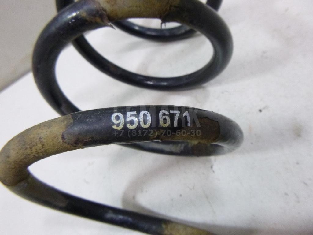 Пружина задняя