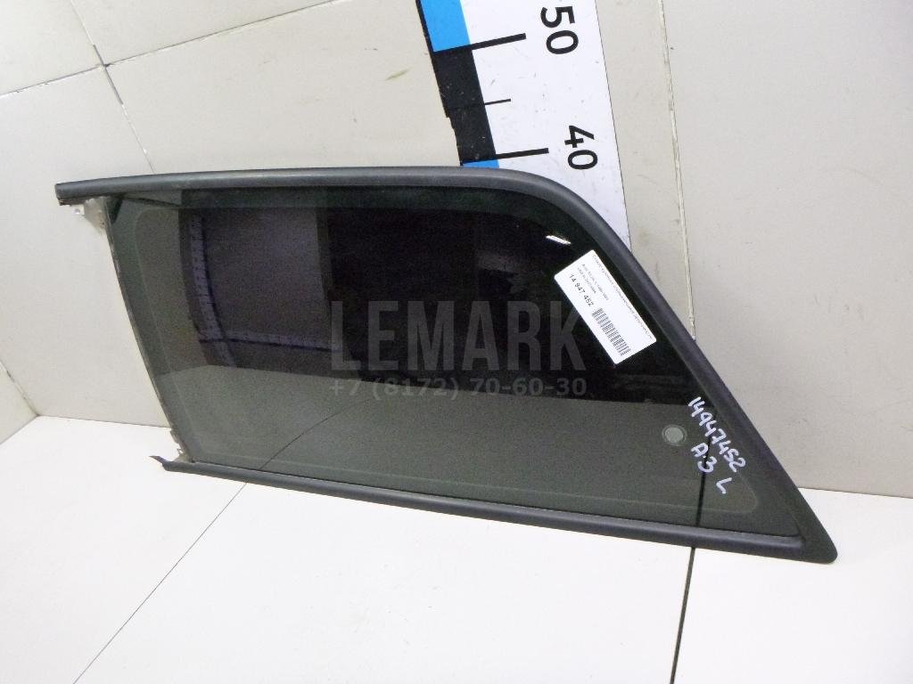 Стекло кузовное открывающееся (форточка) левое