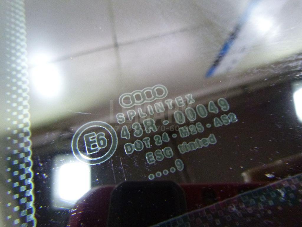 Стекло кузовное открывающееся (форточка) левое