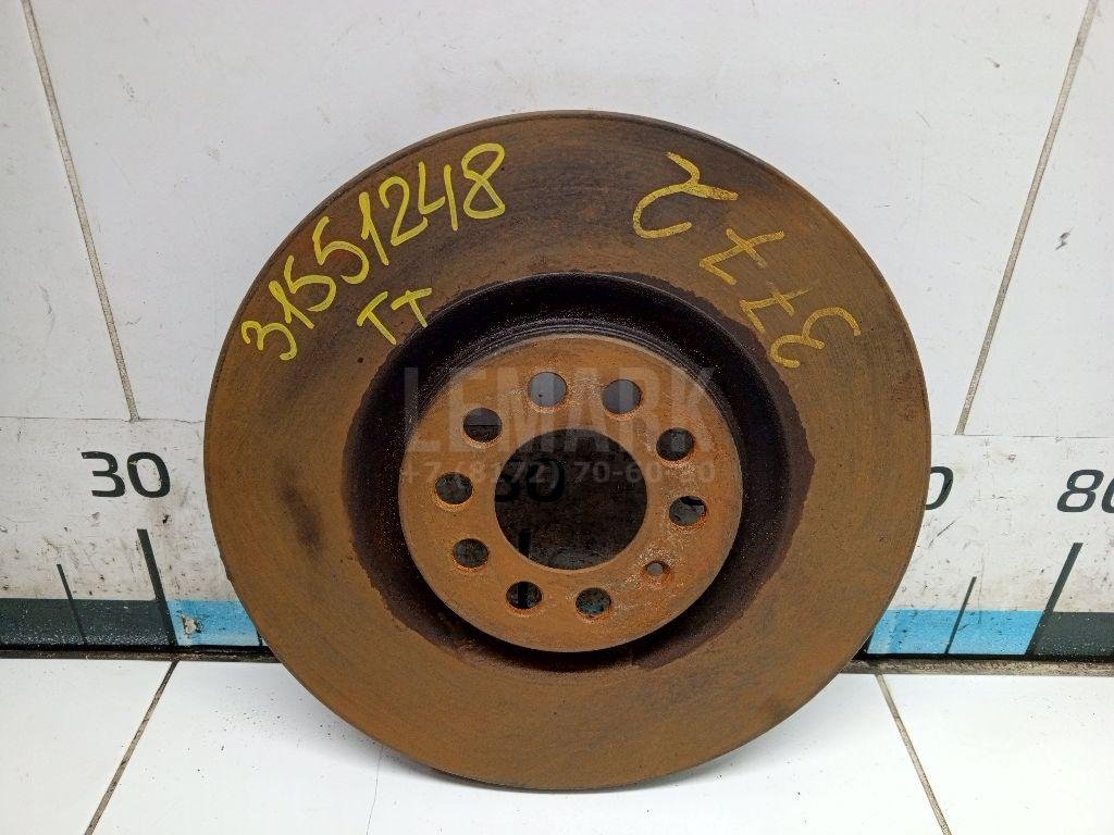 Диск тормозной передний вентилируемый