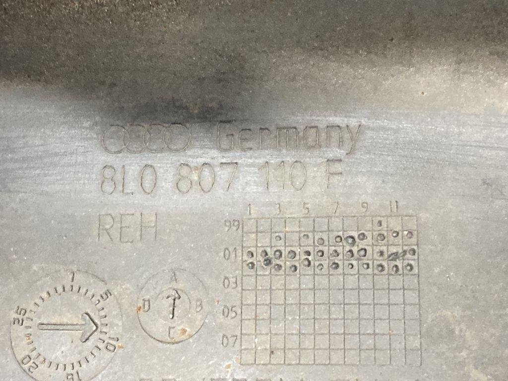 Спойлер переднего бампера для  Audi A3 (8L1) 1996-2003